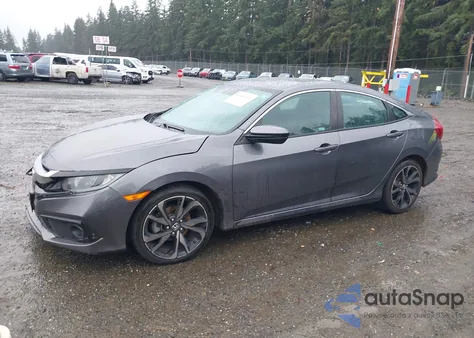 2021 Honda Civic Sport from USA, damaged, VIN 19XFC2F88ME201748